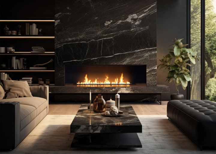 Bioethanol Einbaubrenner - WAVE 150cm