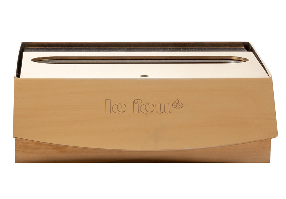 Bioethanol Deckenkamin - Le Feu DOME SKY CHROME GOLD/GOLD