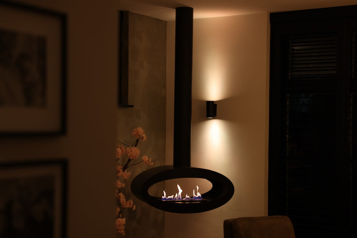 Bioethanol Hängekamin Decke - Tube Weiss