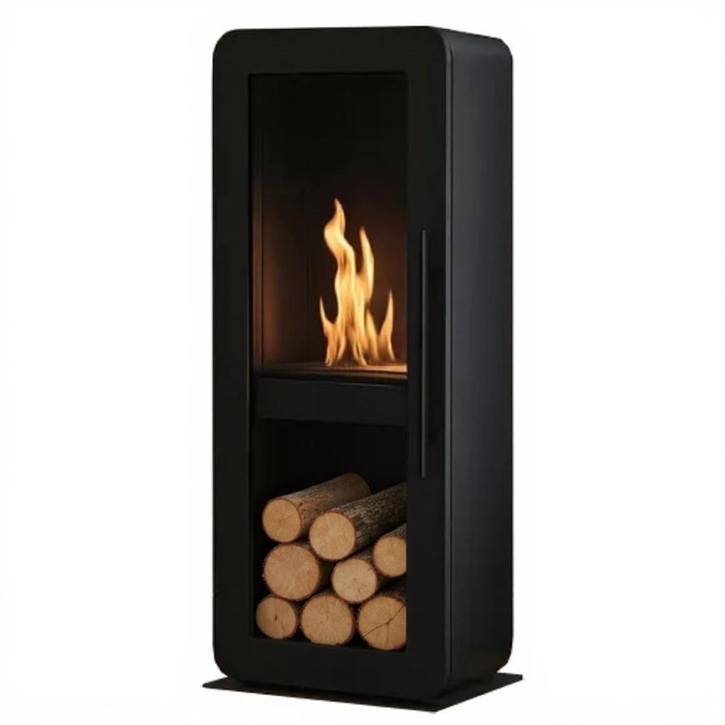Freistehender Bioethanol Standkamin - MALAGA